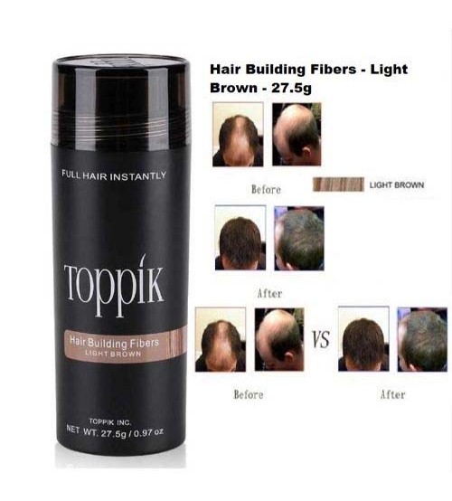 Toppik Hair Building Fibers-Light Brown 27.5g